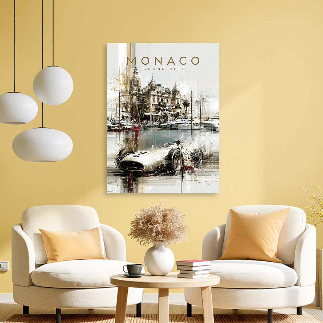 Monaco Prestige Alu Dibond Wandbild