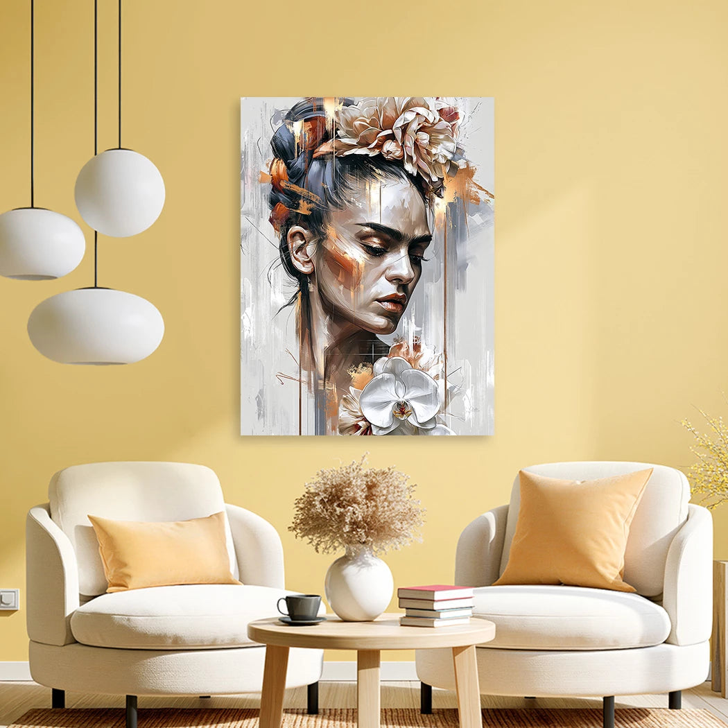 Frida Kahlo Poesie Alu Dibond Wandbild