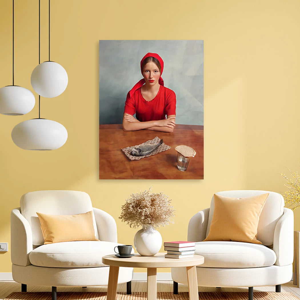 Dinner Alu Dibond Wandbild