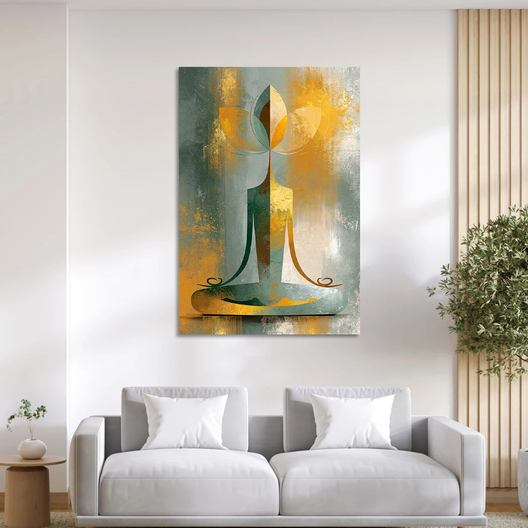 Buddha Harmonie Alu Dibond Wandbild