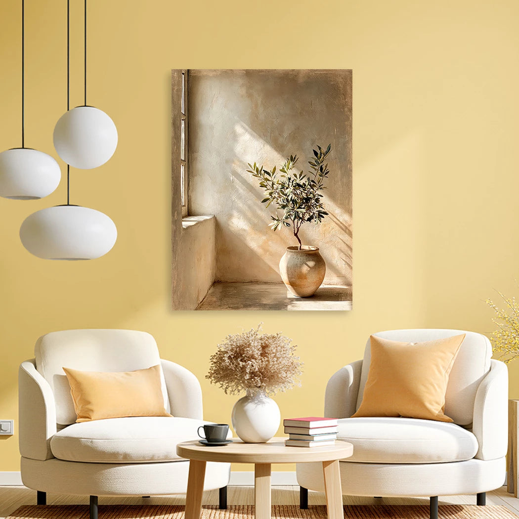 Der Olivenbaum Alu Dibond Wandbild