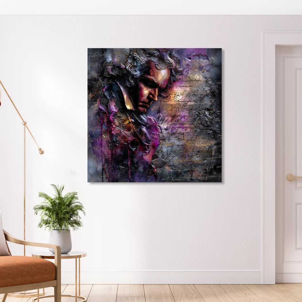 Beethoven Sinfonie Alu Dibond Wandbild