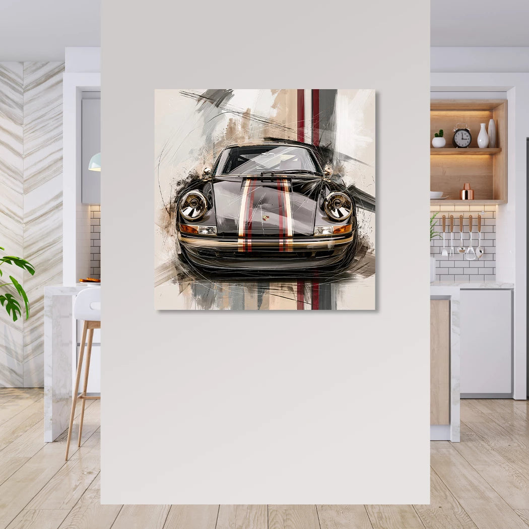Porsche 911 Noble Alu Dibond Wandbild