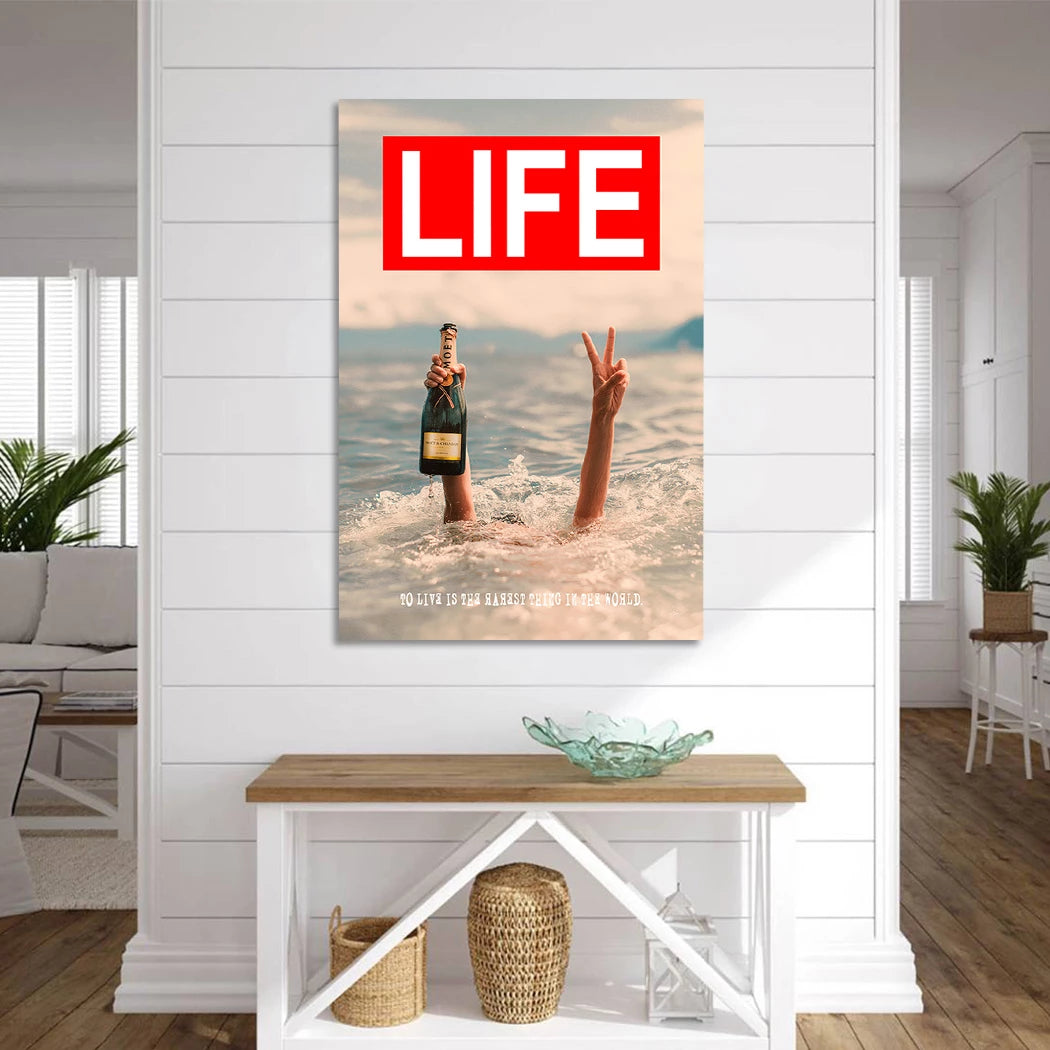 Life Moment Aluminiumbild gebürstet
