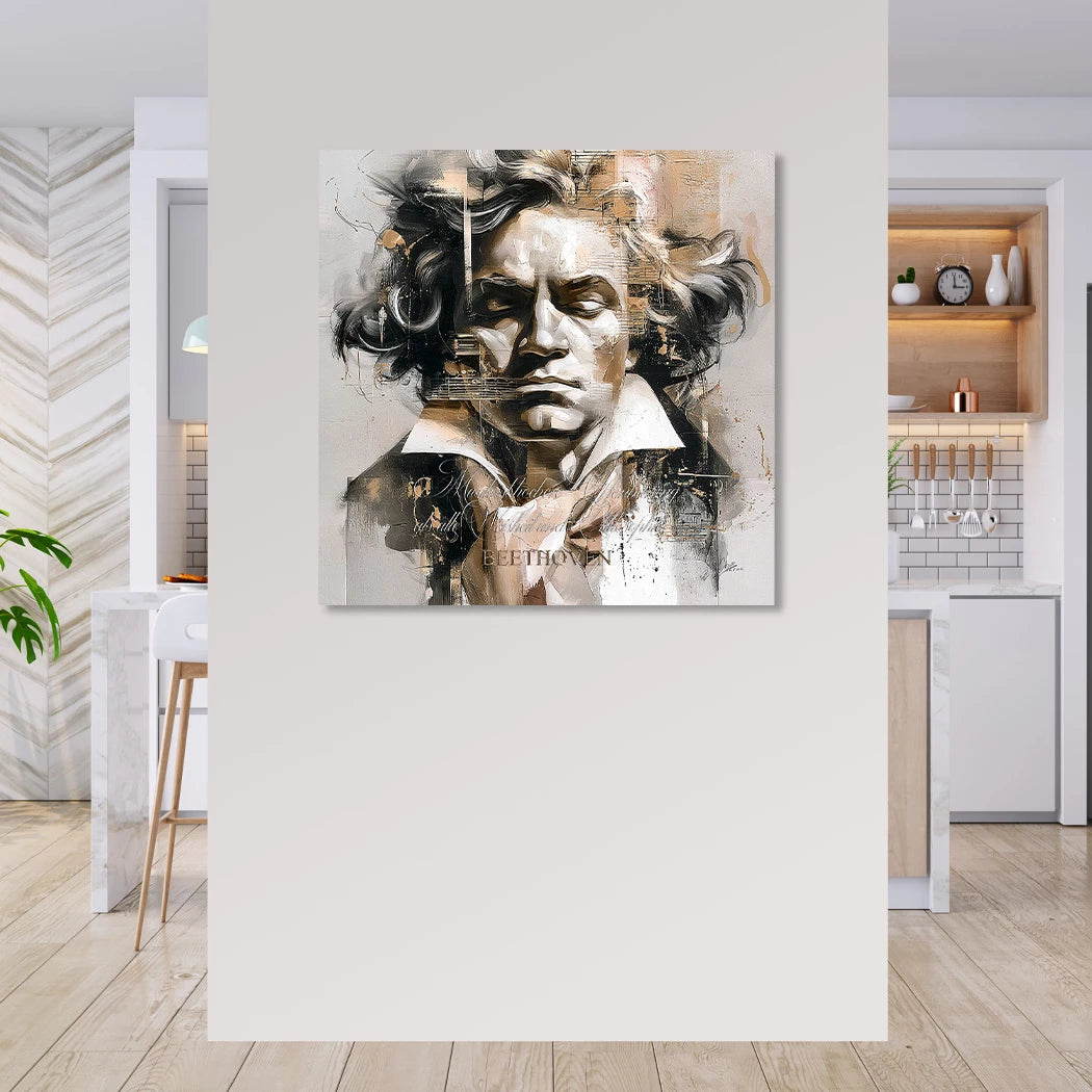 Beethoven Opus Alu Dibond Wandbild