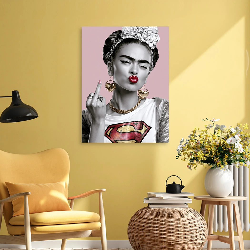 Frida Suprema Aluminiumbild gebürstet