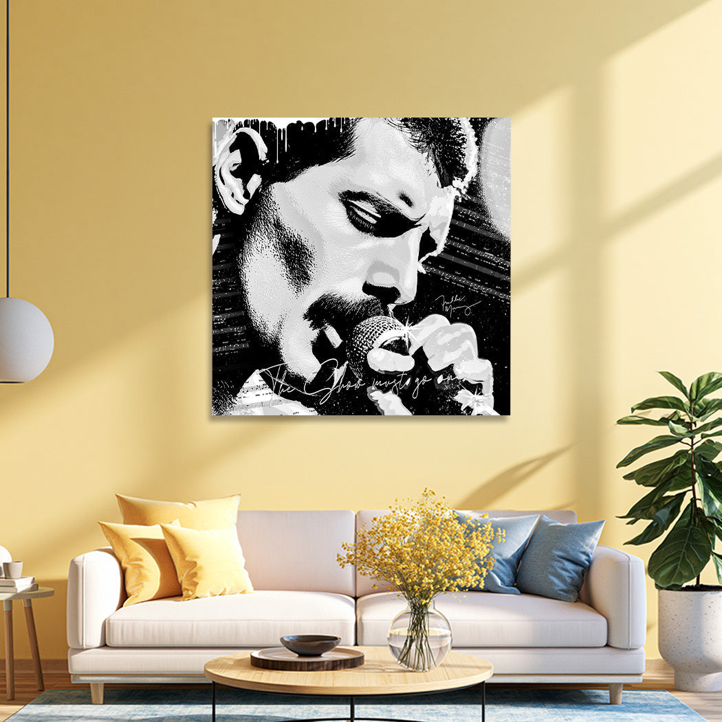 Freddie Mercury Legend Leinwand Bild