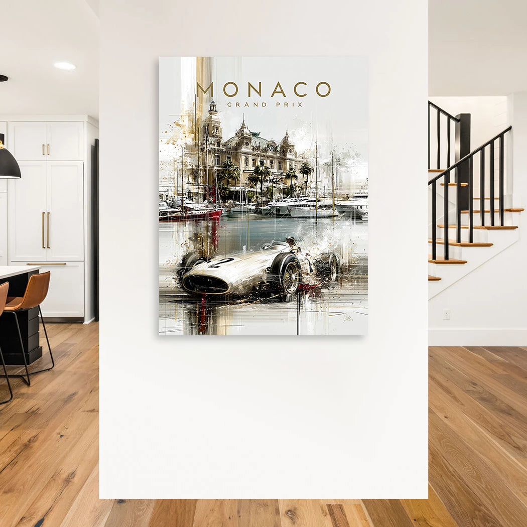 Monaco Prestige Aluminiumbild gebürstet