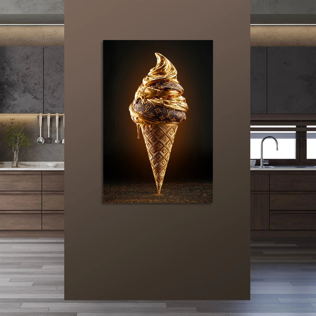 Fashion Eis Leinwand Bild