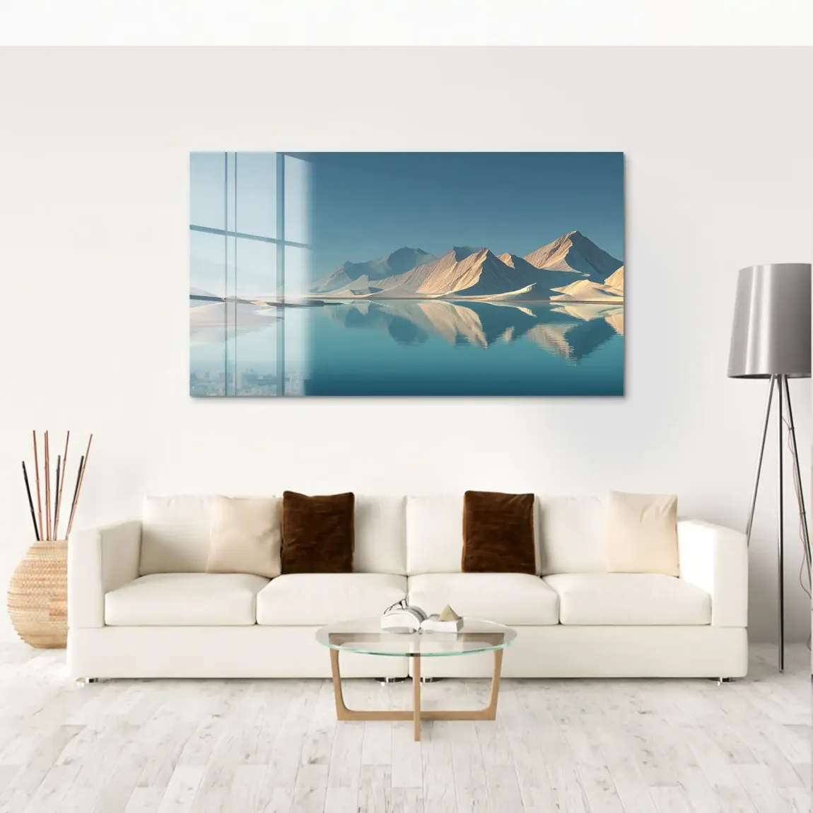 Silent Horizons Acrylglas Bild