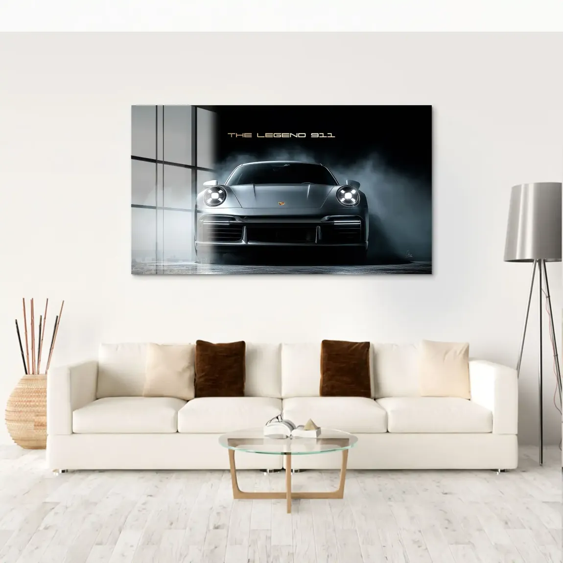 911 Silver Legend Acrylglas Bild