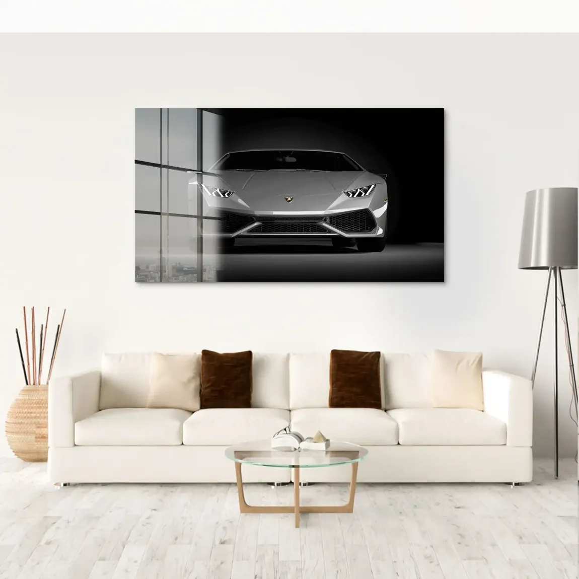 Midnight Lambo Vision Acrylglas Bild