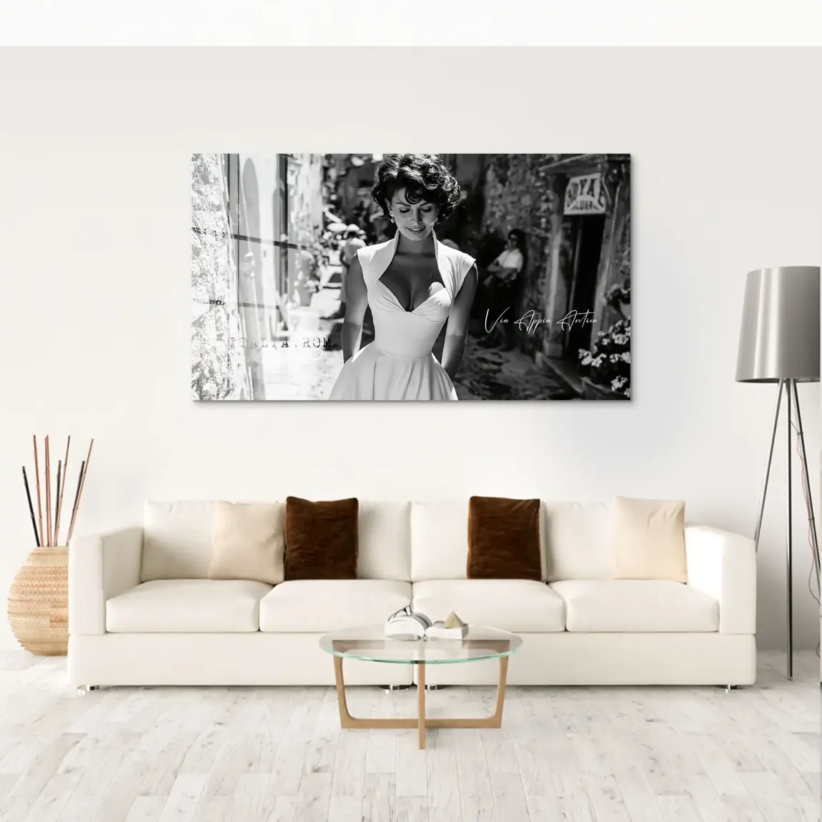 Sophia Loren Roma Acrylglasbild