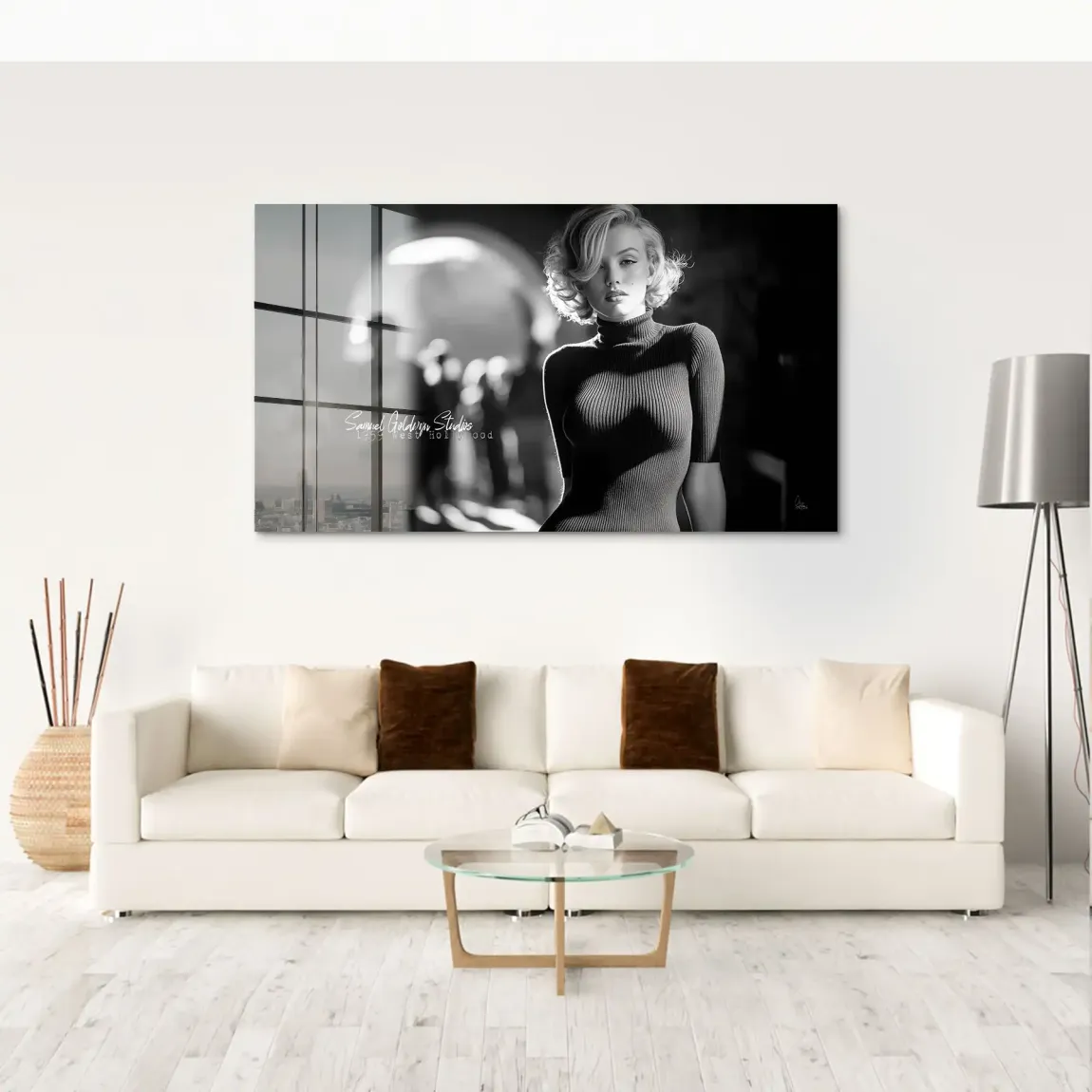 Marilyn Monroe Studio Acrylglasbild