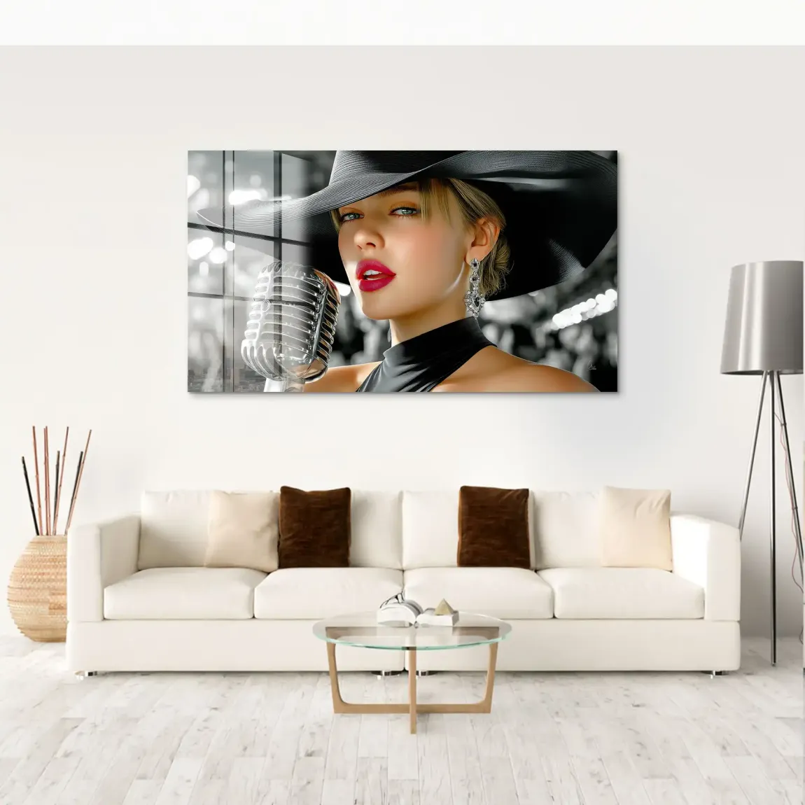 Midnight Jazz Acrylglas Bild