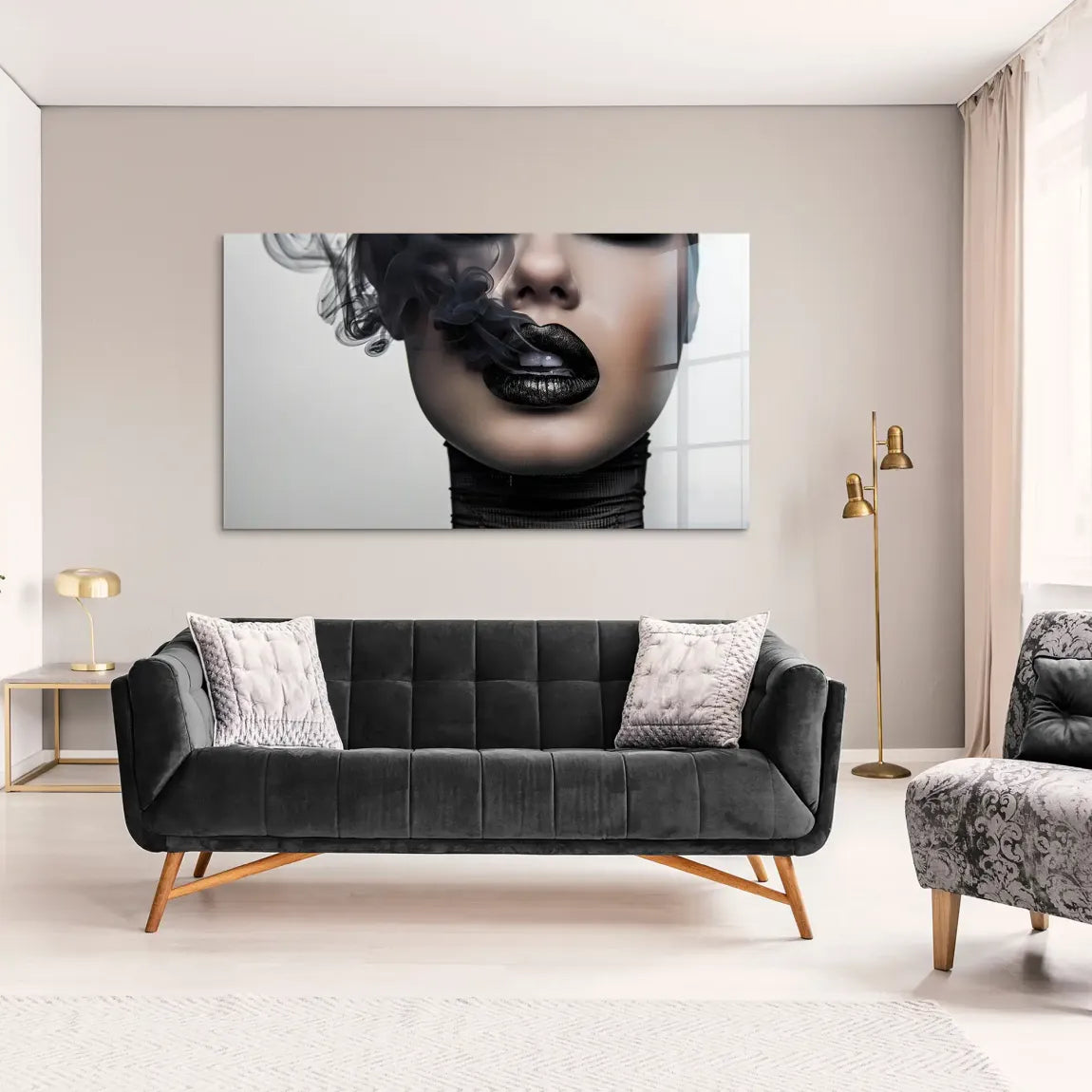 Velvet Smoke Affair Acrylglas Bild INGALERIE