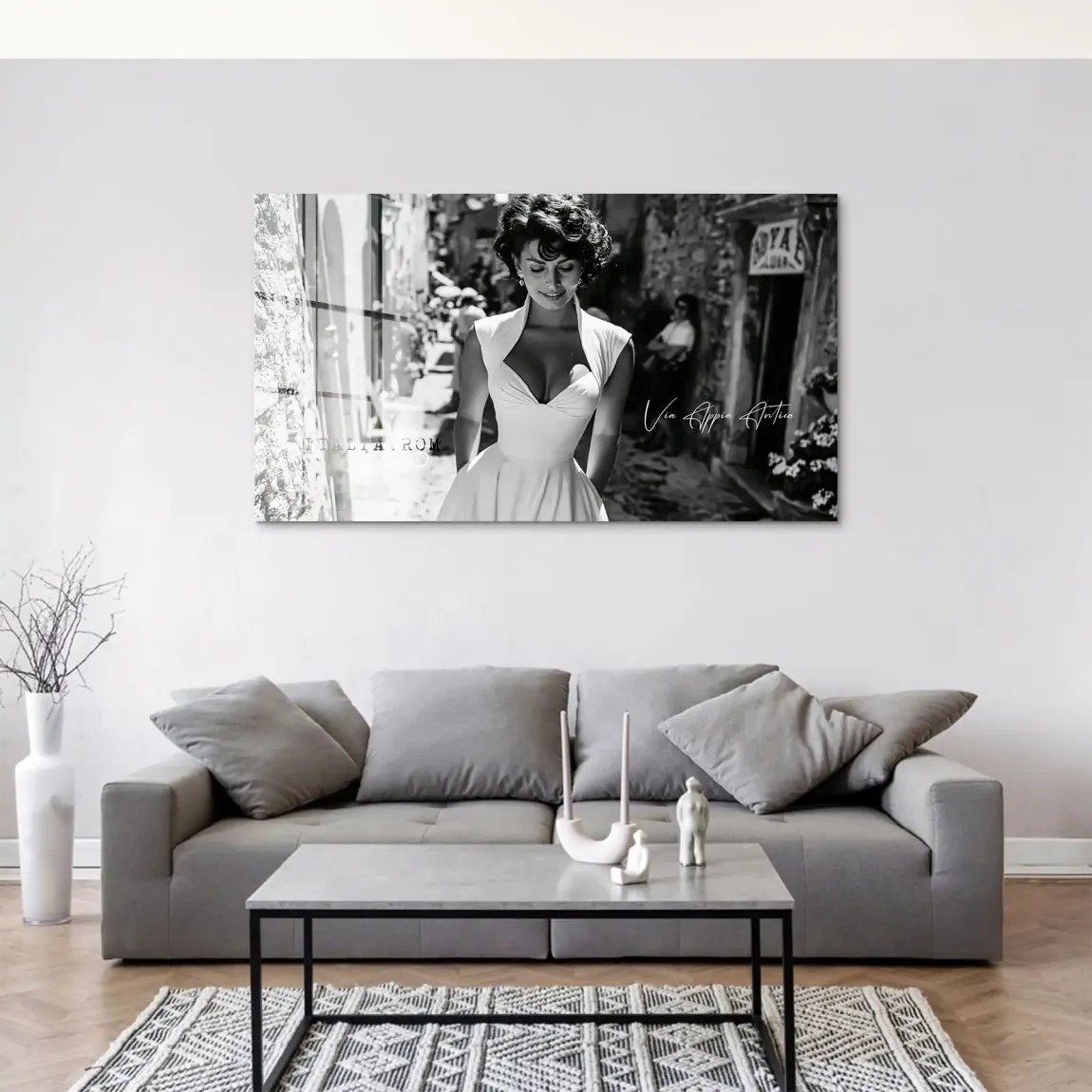 Sophia Loren Roma Acrylglasbild