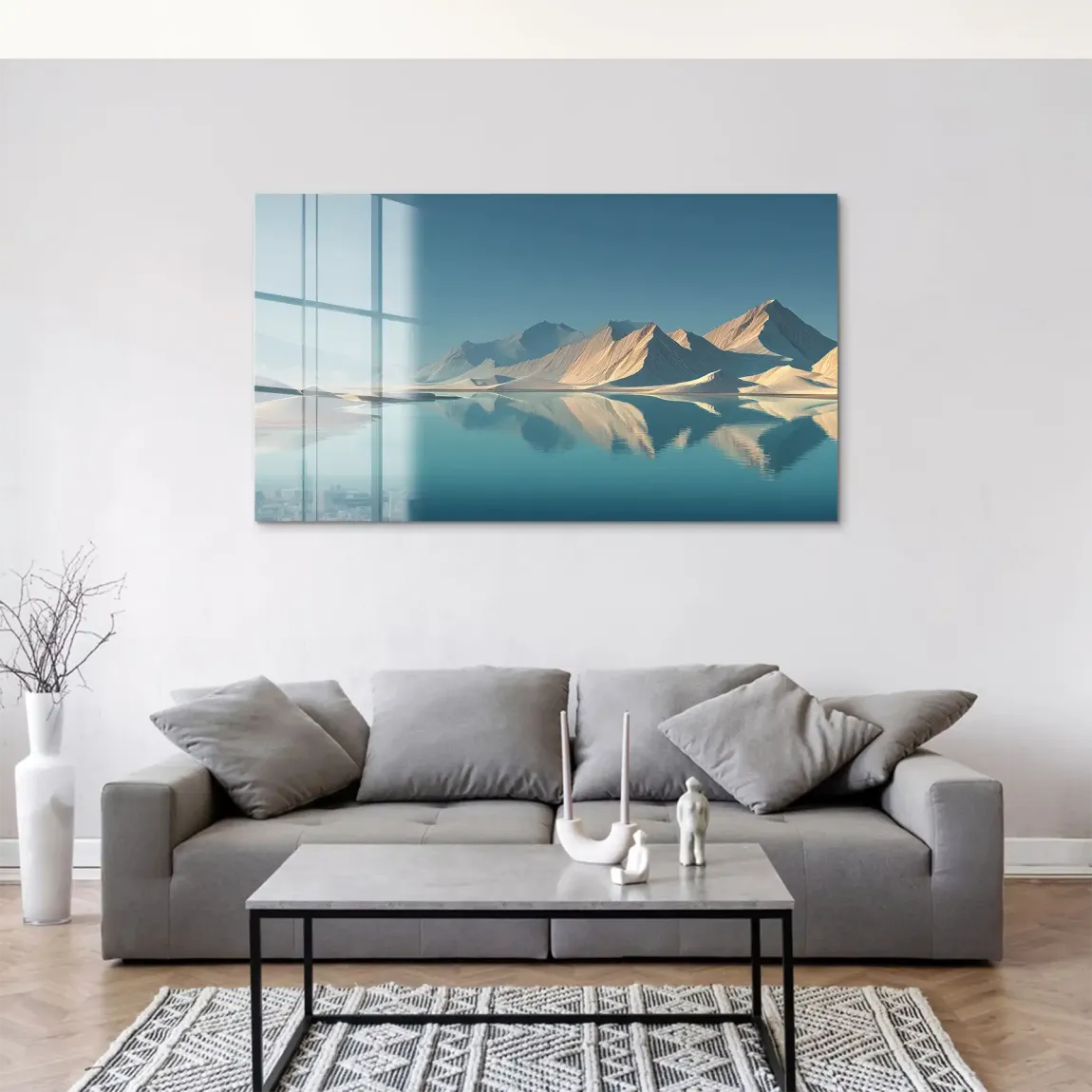 Silent Horizons Acrylglas Bild