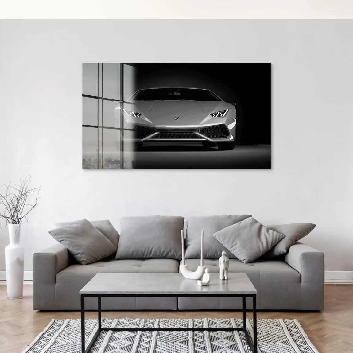 Midnight Lambo Vision Acrylglas Bild