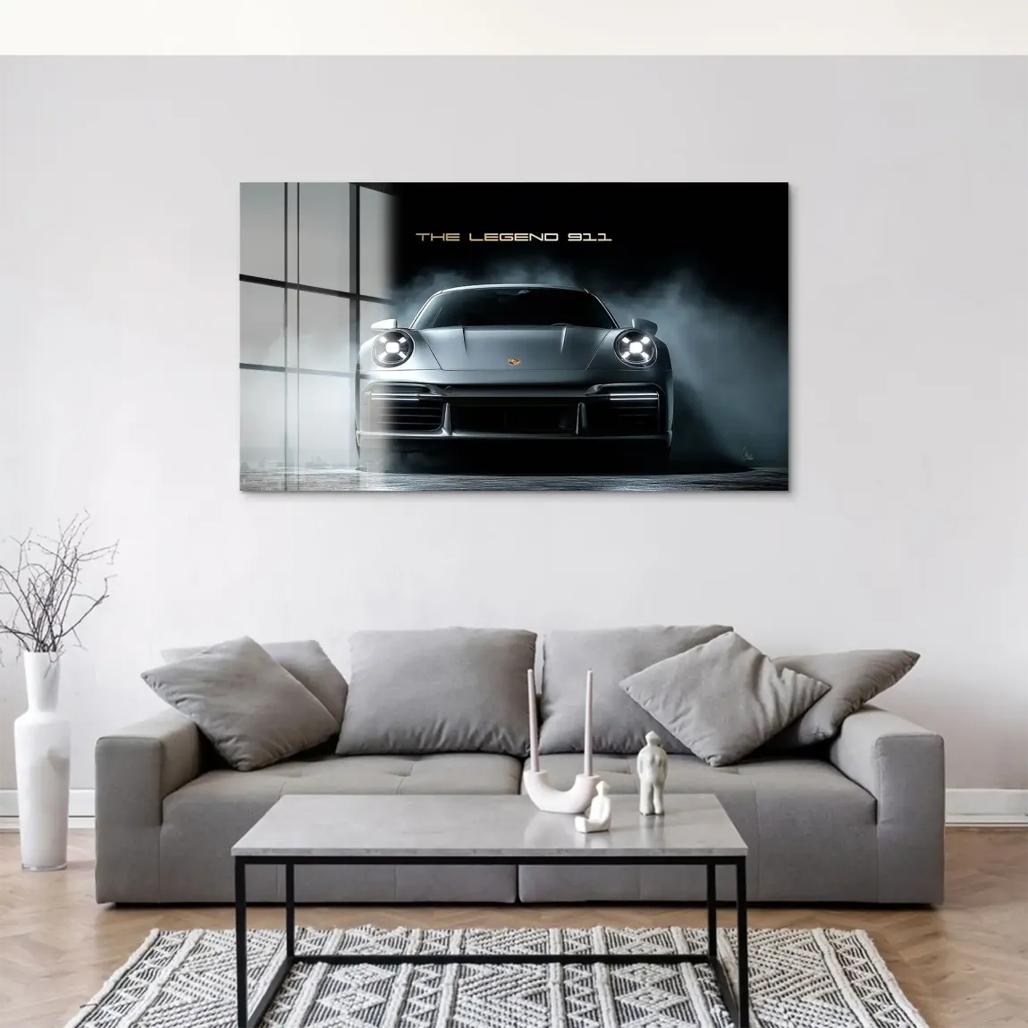 911 Silver Legend Acrylglas Bild