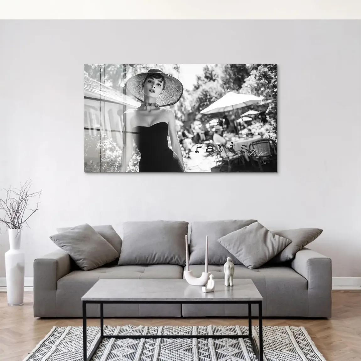 Audrey Hepburn Summer Style Acrylglas Bild