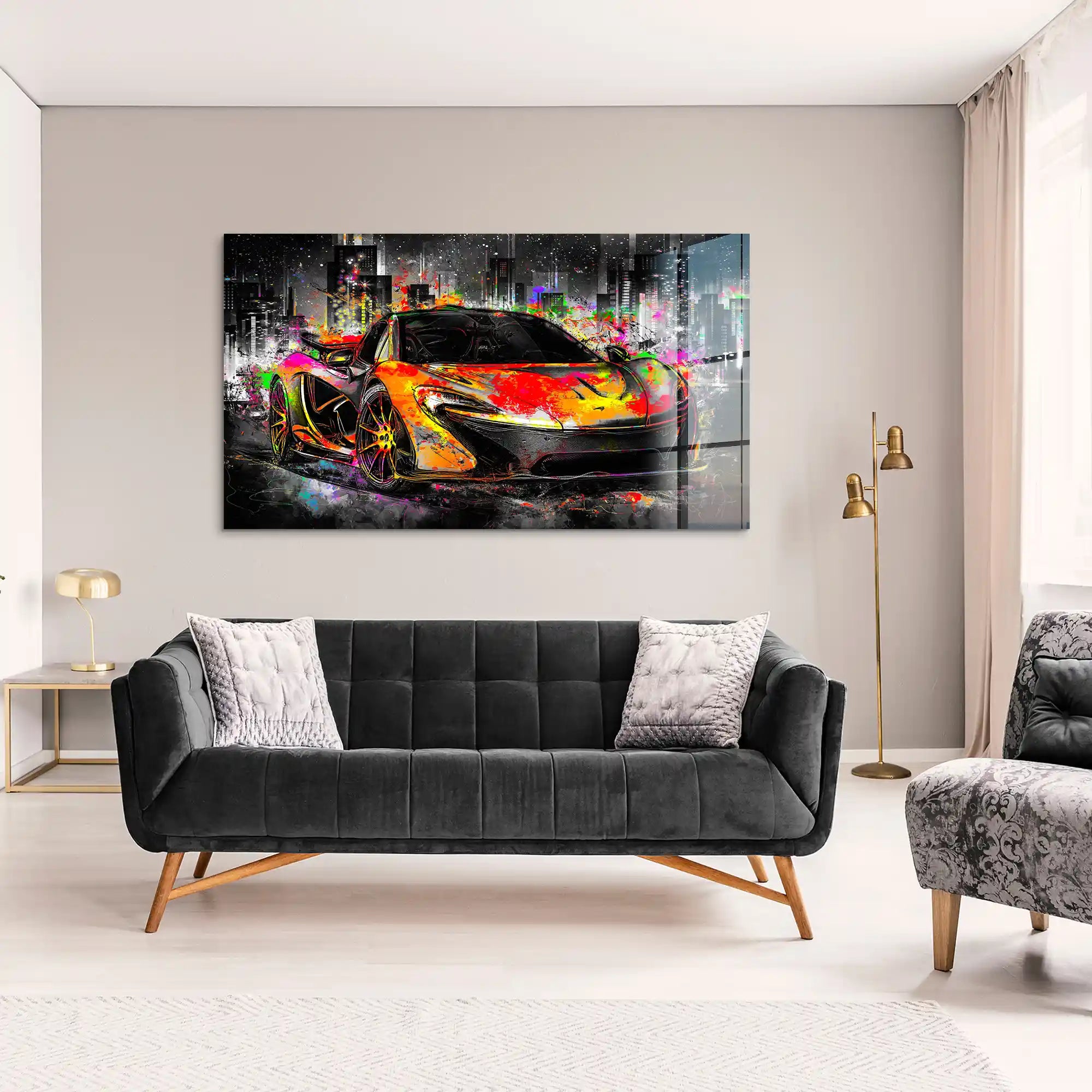 McLaren Pop Art Style Acrylglas Bild INGALERIE