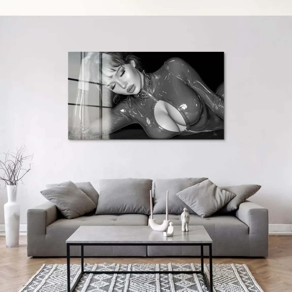 Latex Allure Acrylglas Bild