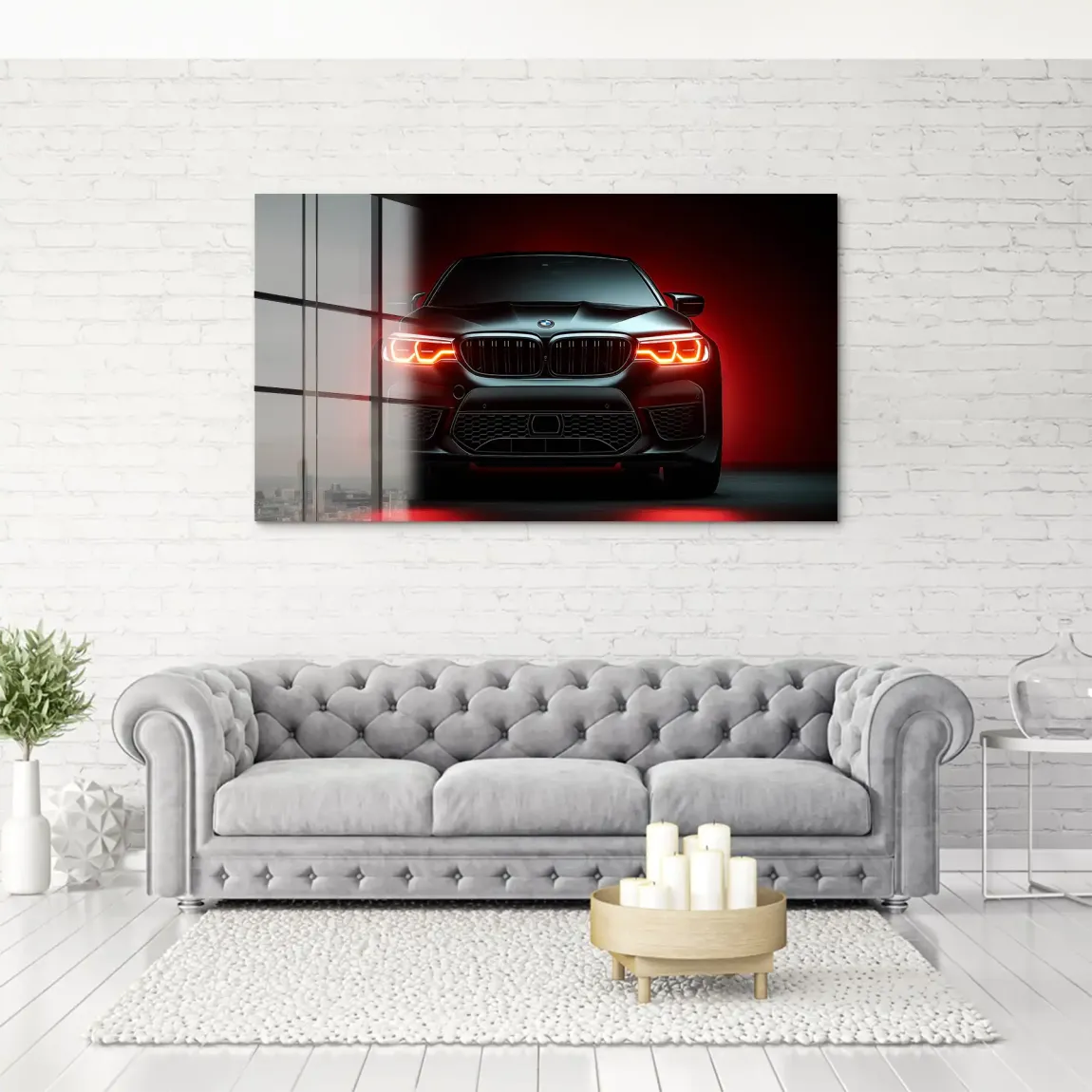 BMW M5 Power Acrylglas Bild