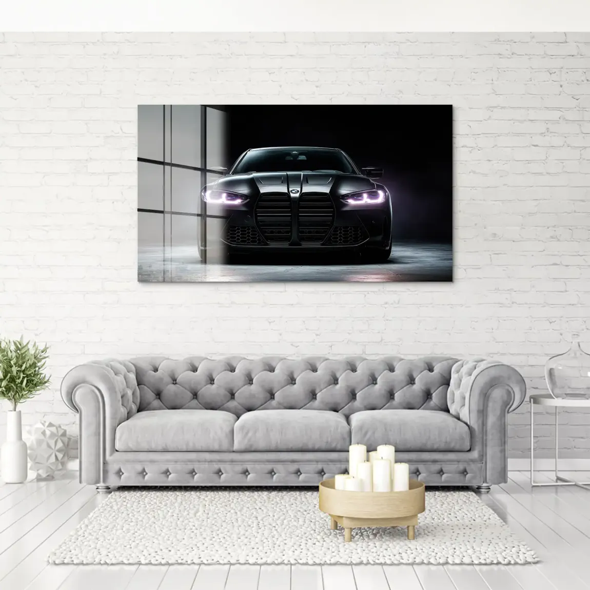 BMW M4 Power Acrylglas Bild