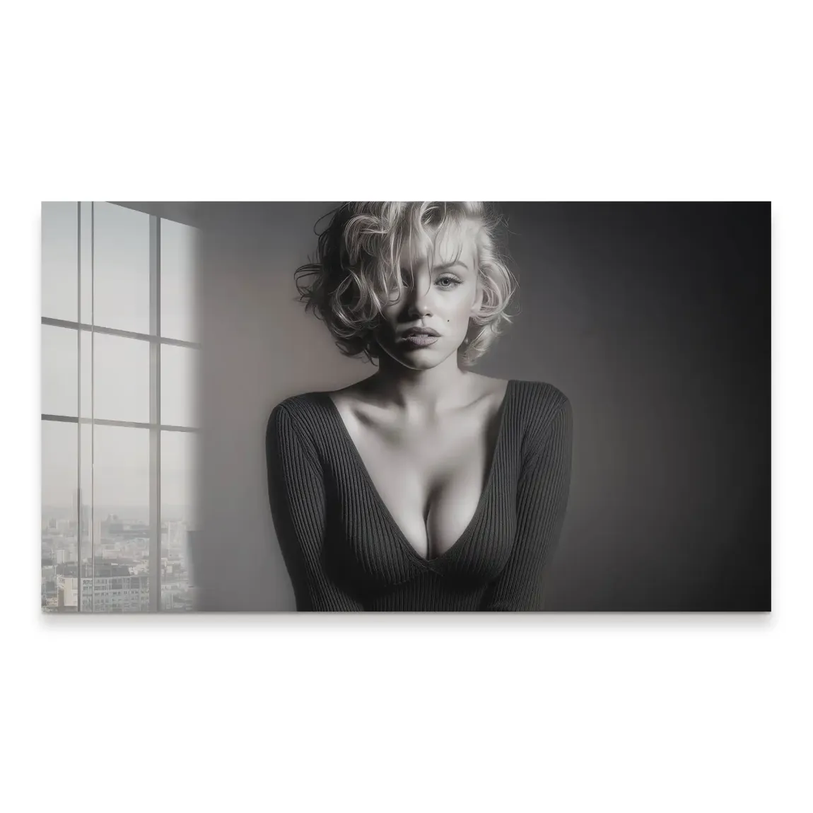 Marilyn Monroe Glam Night Acrylglas Bild