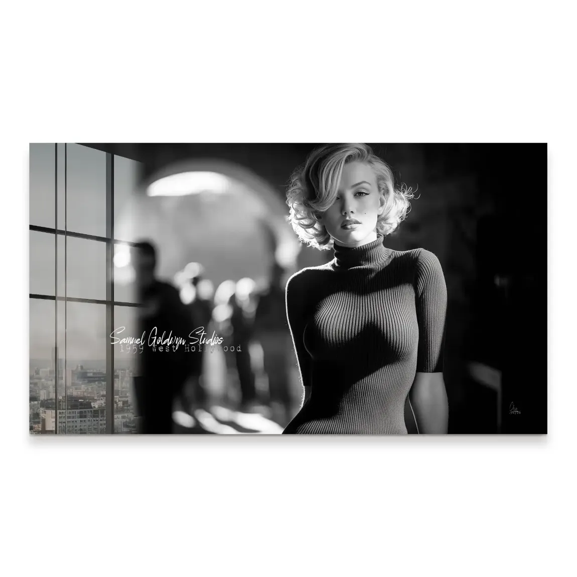 Marilyn Monroe Studio Acrylglasbild