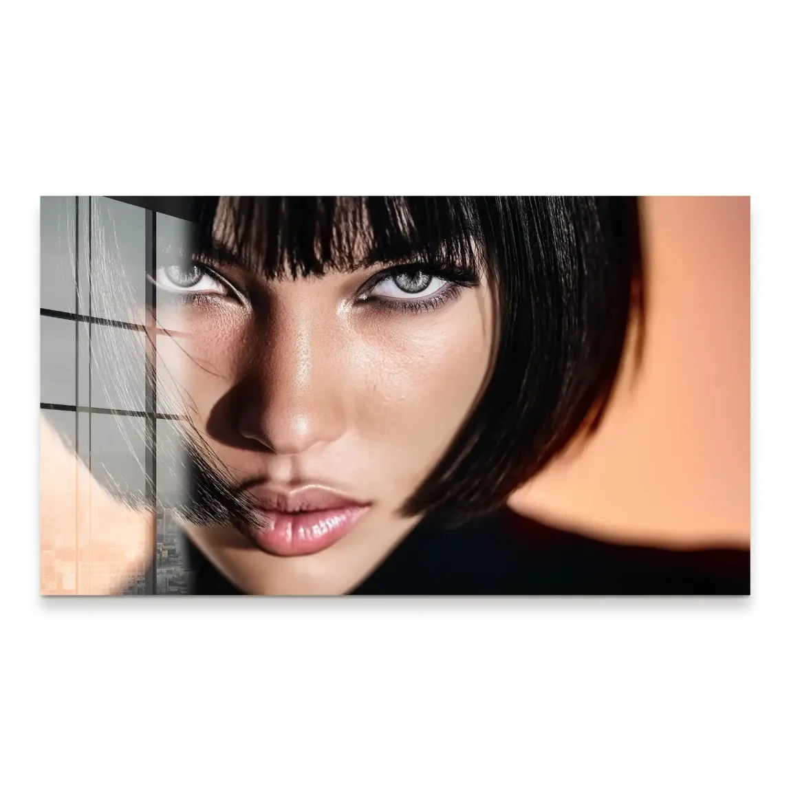 Silent Gaze Acrylglas Bild