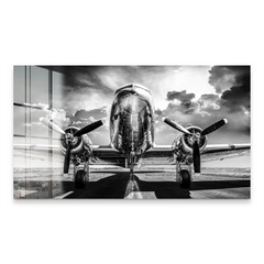 DC3 Flugzeug Acrylglas Bild