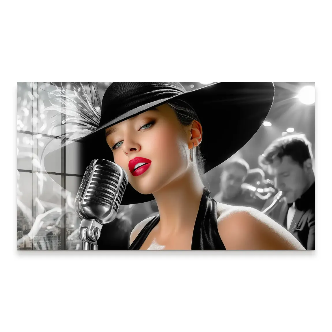 Silent Jazz Acrylglas Bild