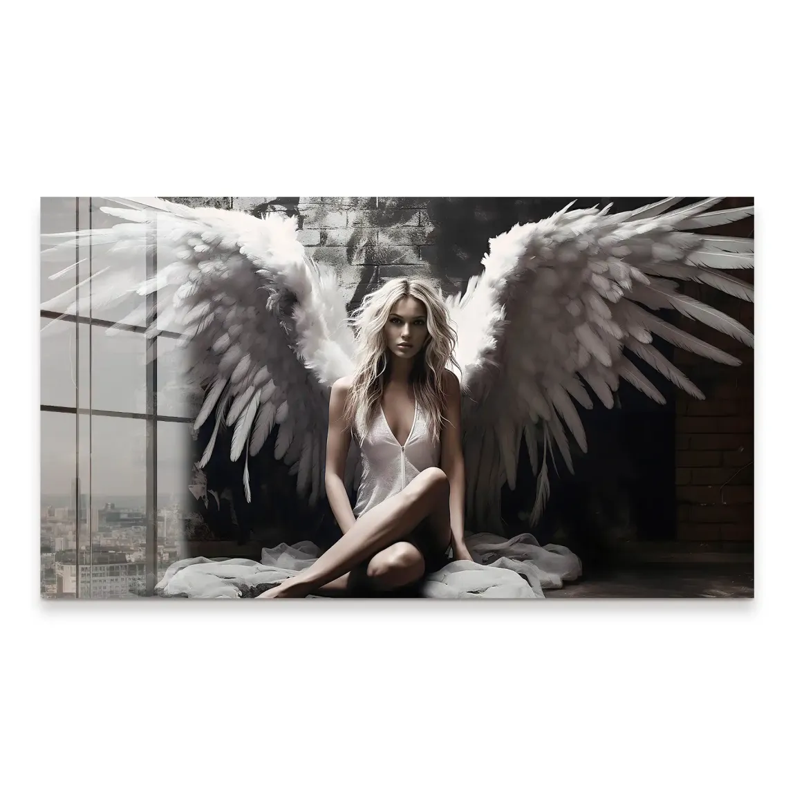 Angel Wings Acrylglas Bild