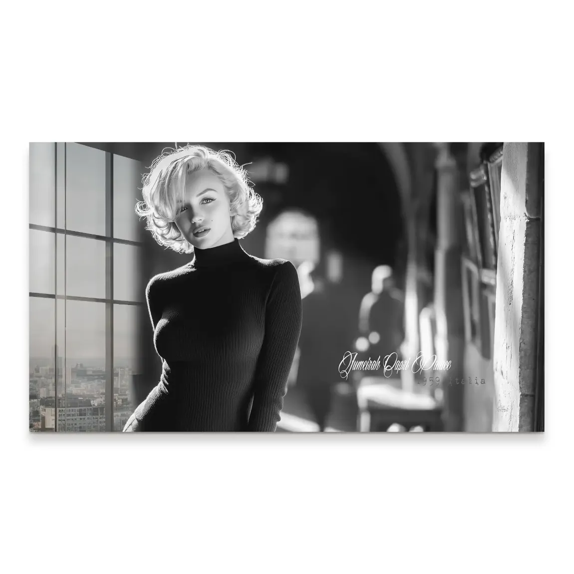 Marilyn Monroe Capri Acrylglasbild