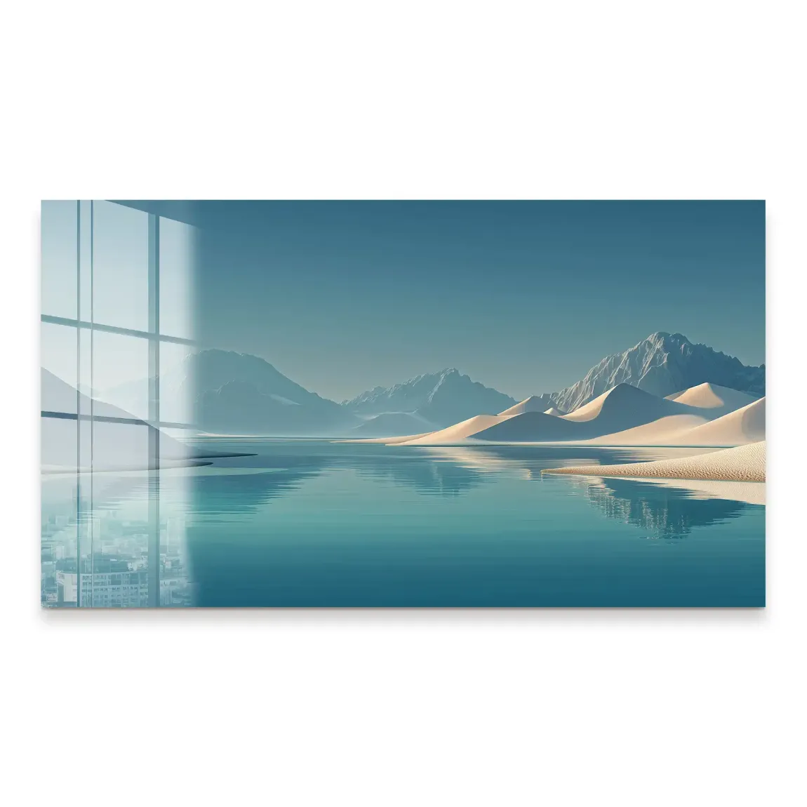 Desert Silence Acrylglas Bild