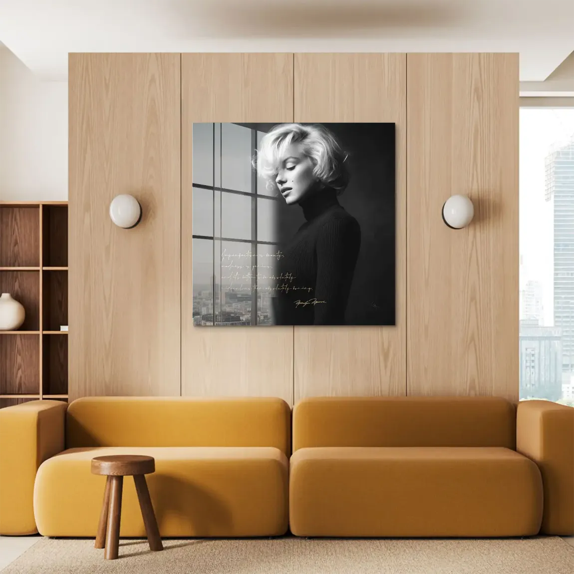 Marilyn Monroe Diva Acrylglasbild