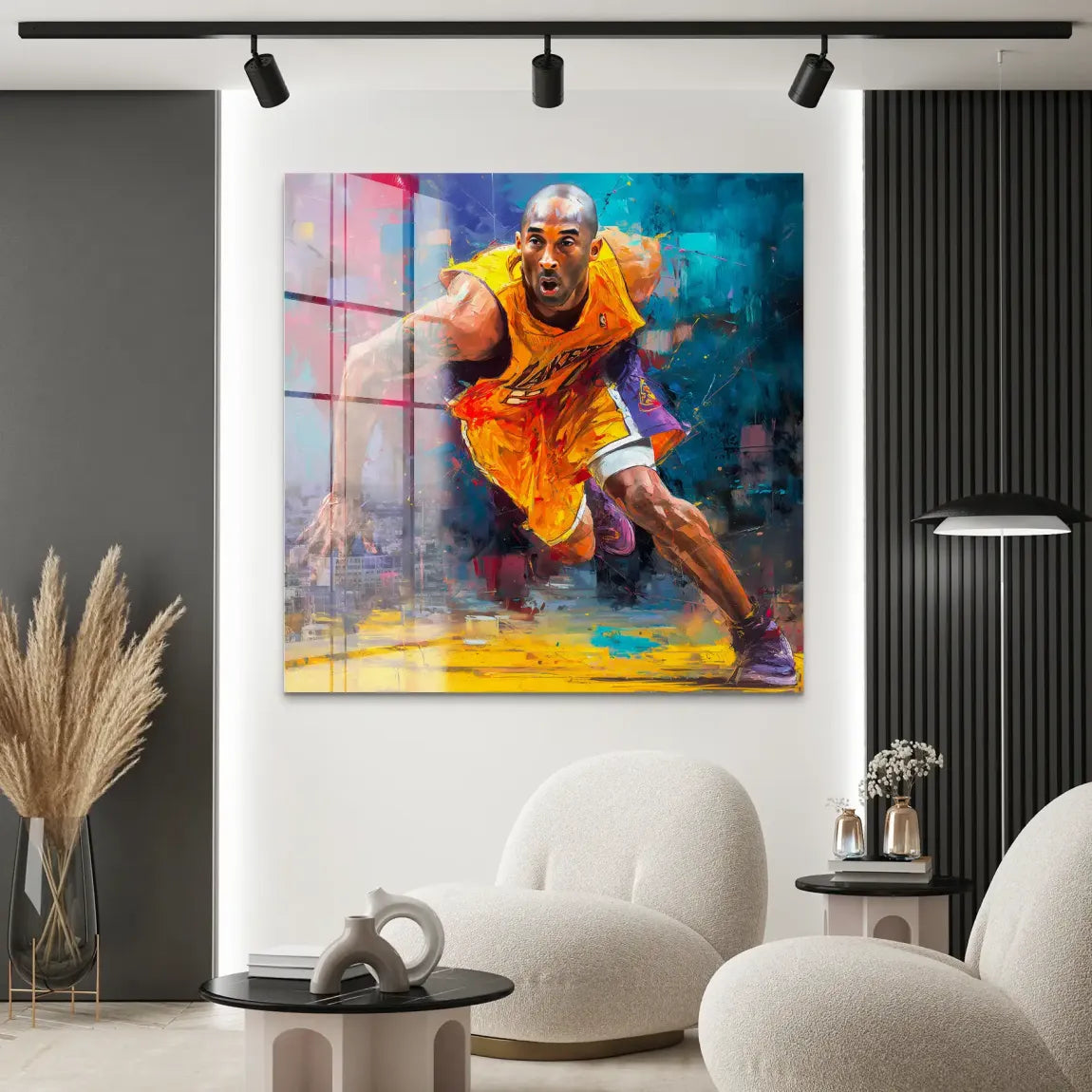 Kobe In Action Acrylglas Bild INGALERIE