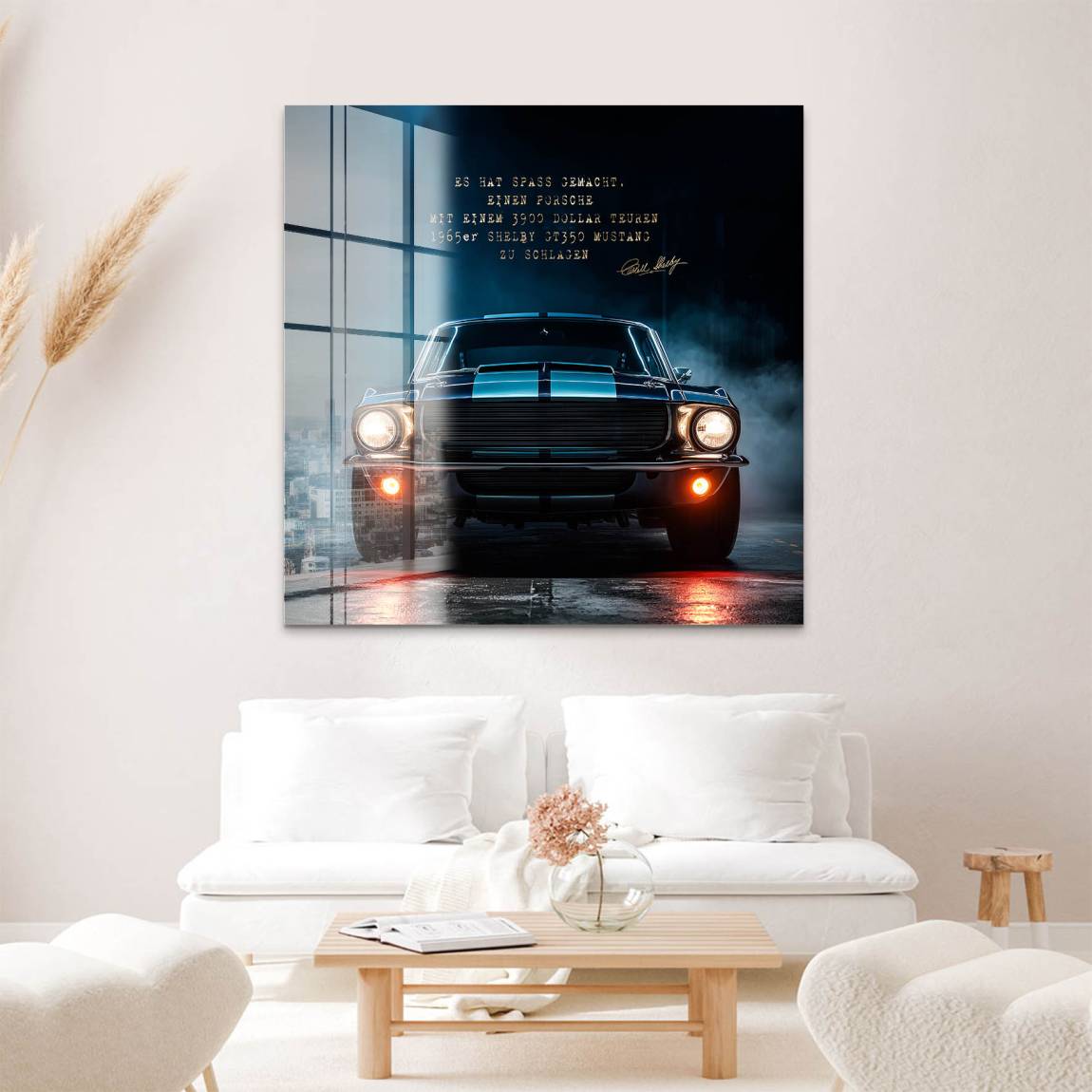 Ford Mustang Shelby Acrylglas Bild