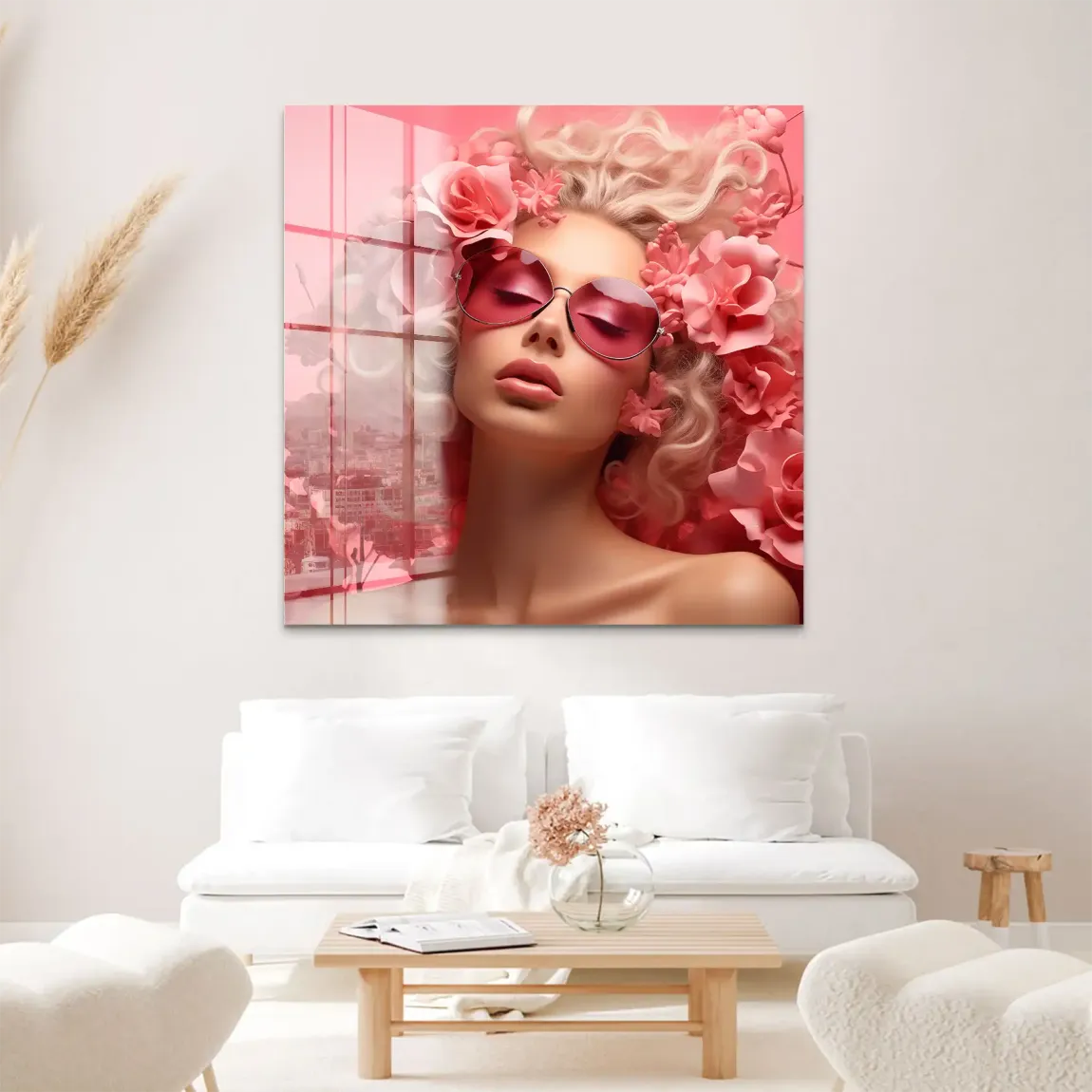 Pink Mirage Acrylglas Bild