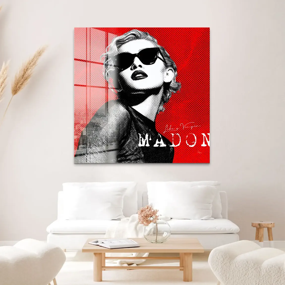 Rebel Madonna Acrylglas Bild