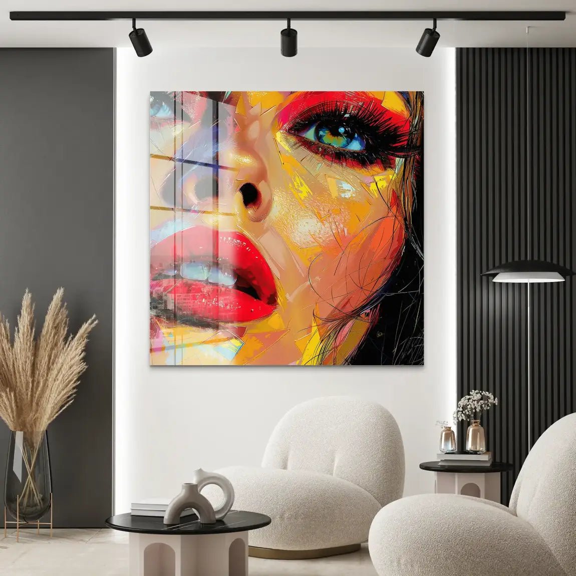 Beauty Lips Acrylglas Bild INGALERIE