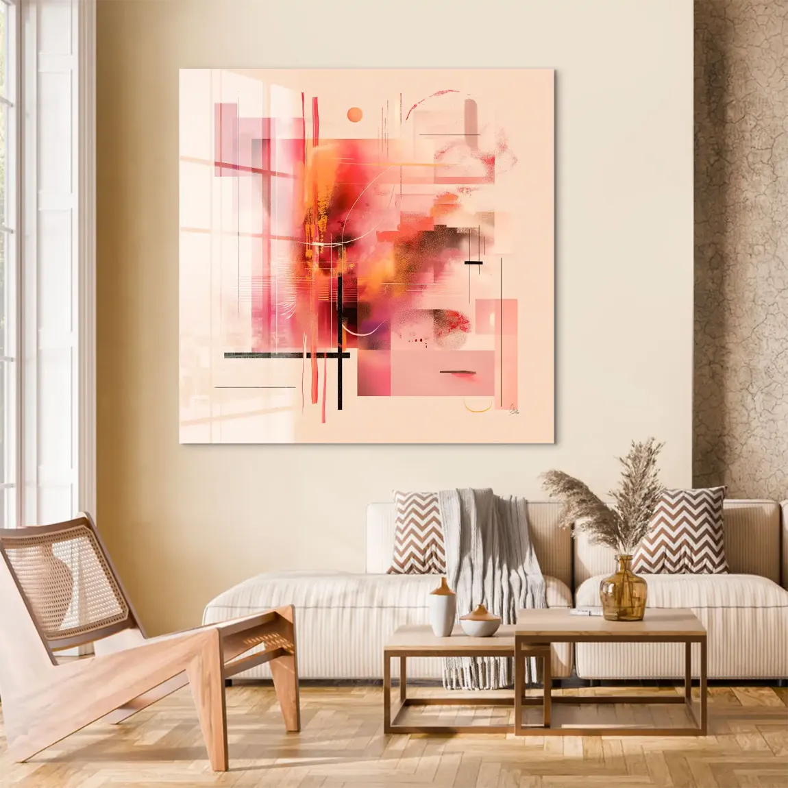 Infinite Glow Acrylglas Bild