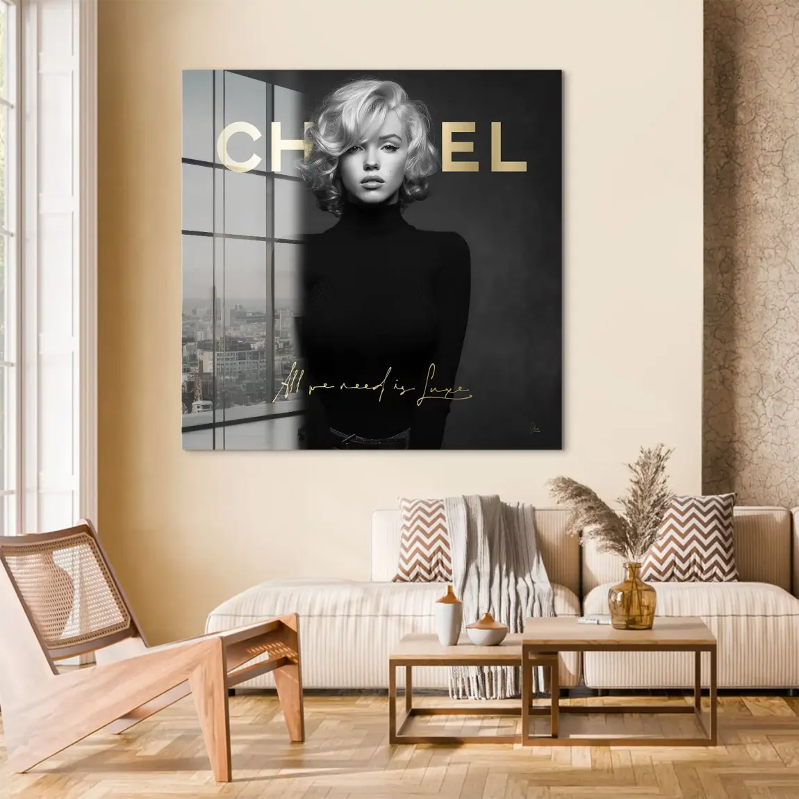 Marilyn Luxe Art Acrylglas Bild