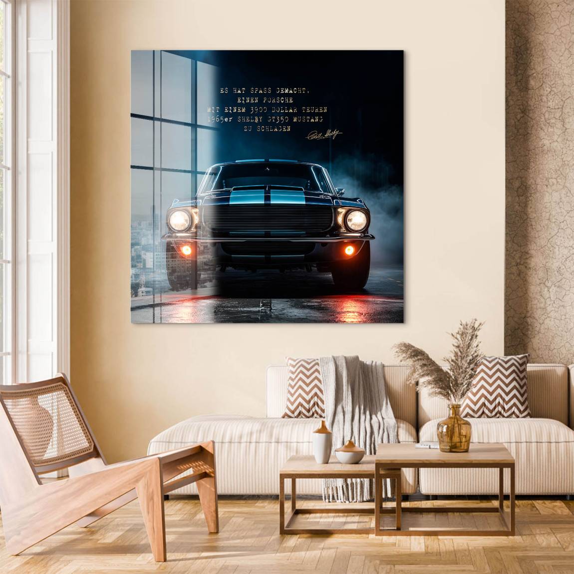 Ford Mustang Shelby Acrylglas Bild