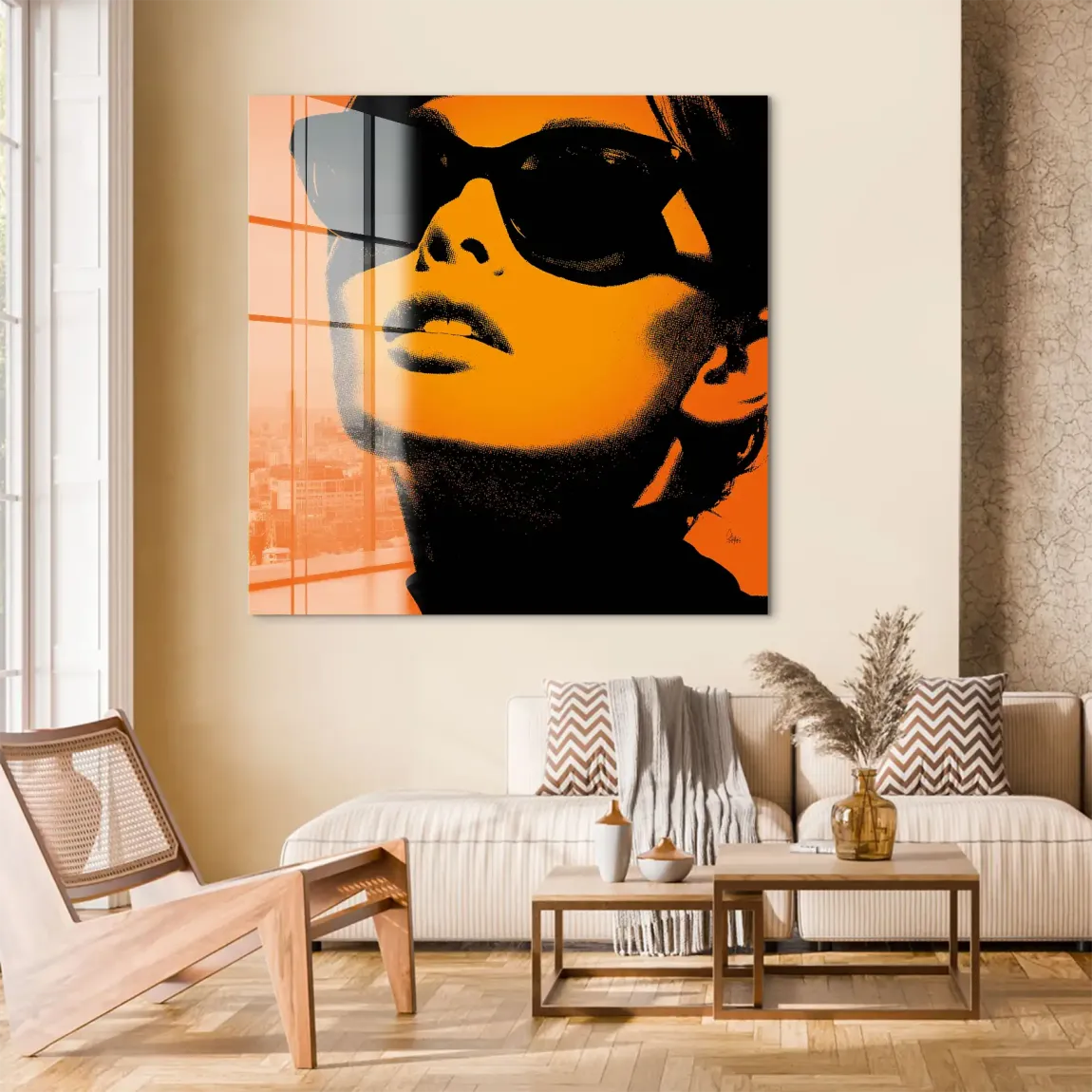 Amber Diva Acrylglas Bild