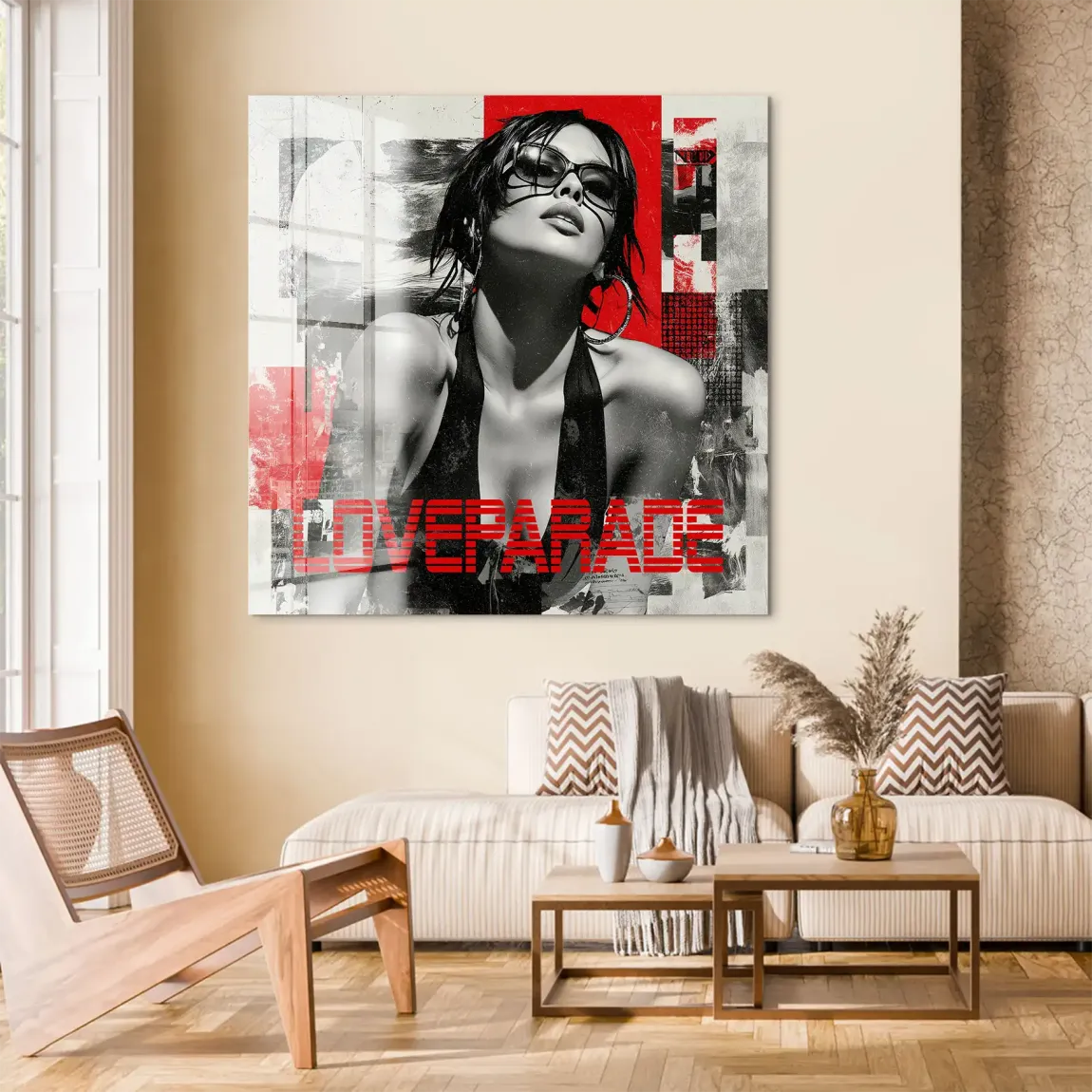 Loveparade Beauty Acrylglas Bild