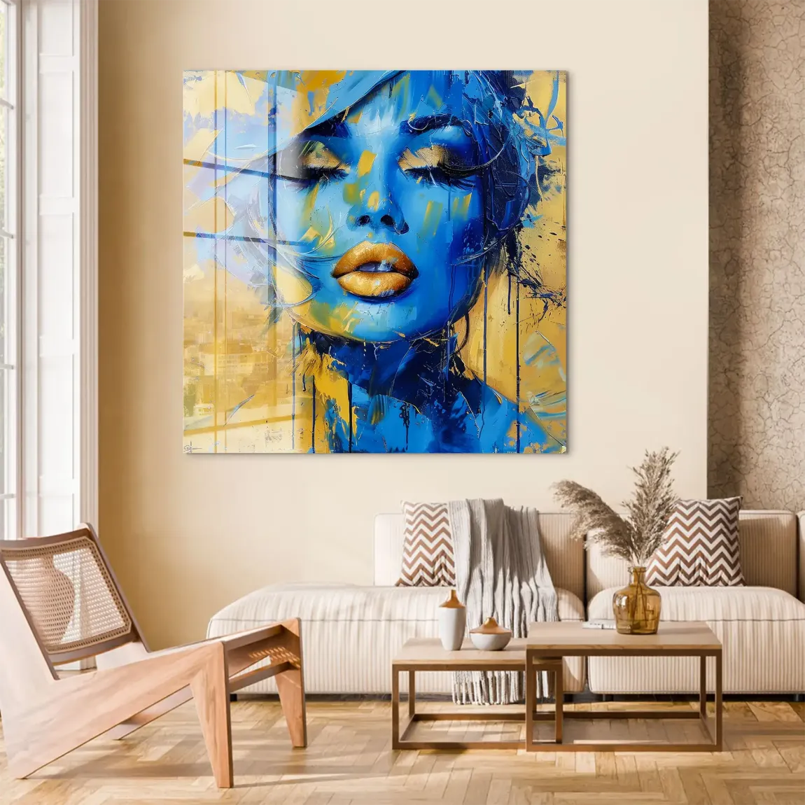 La Donna Acrylglas Bild