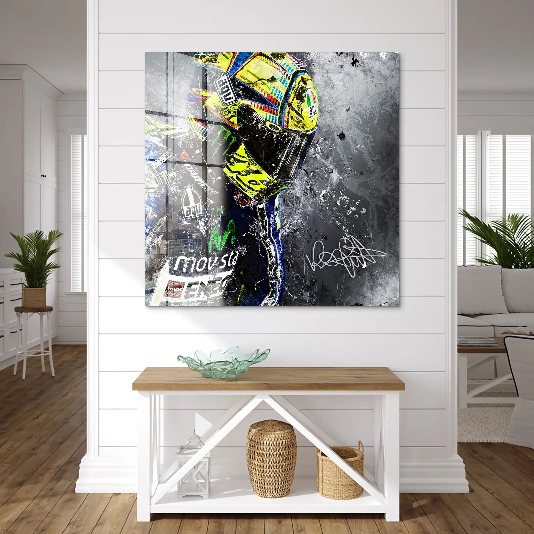 Rossi Abstrakt Style Acrylglas Bild INGALERIE